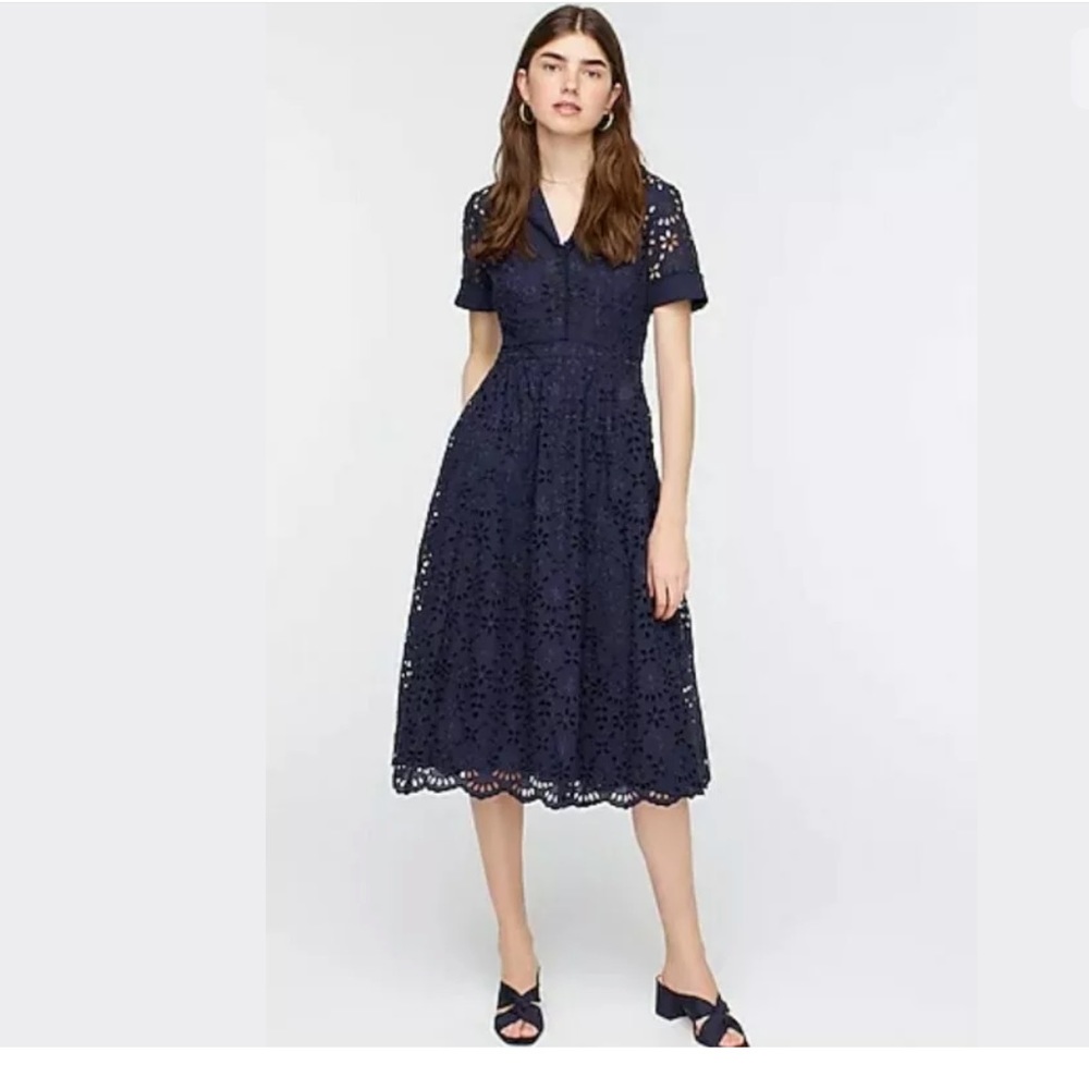 JCREW EYELET DRESS